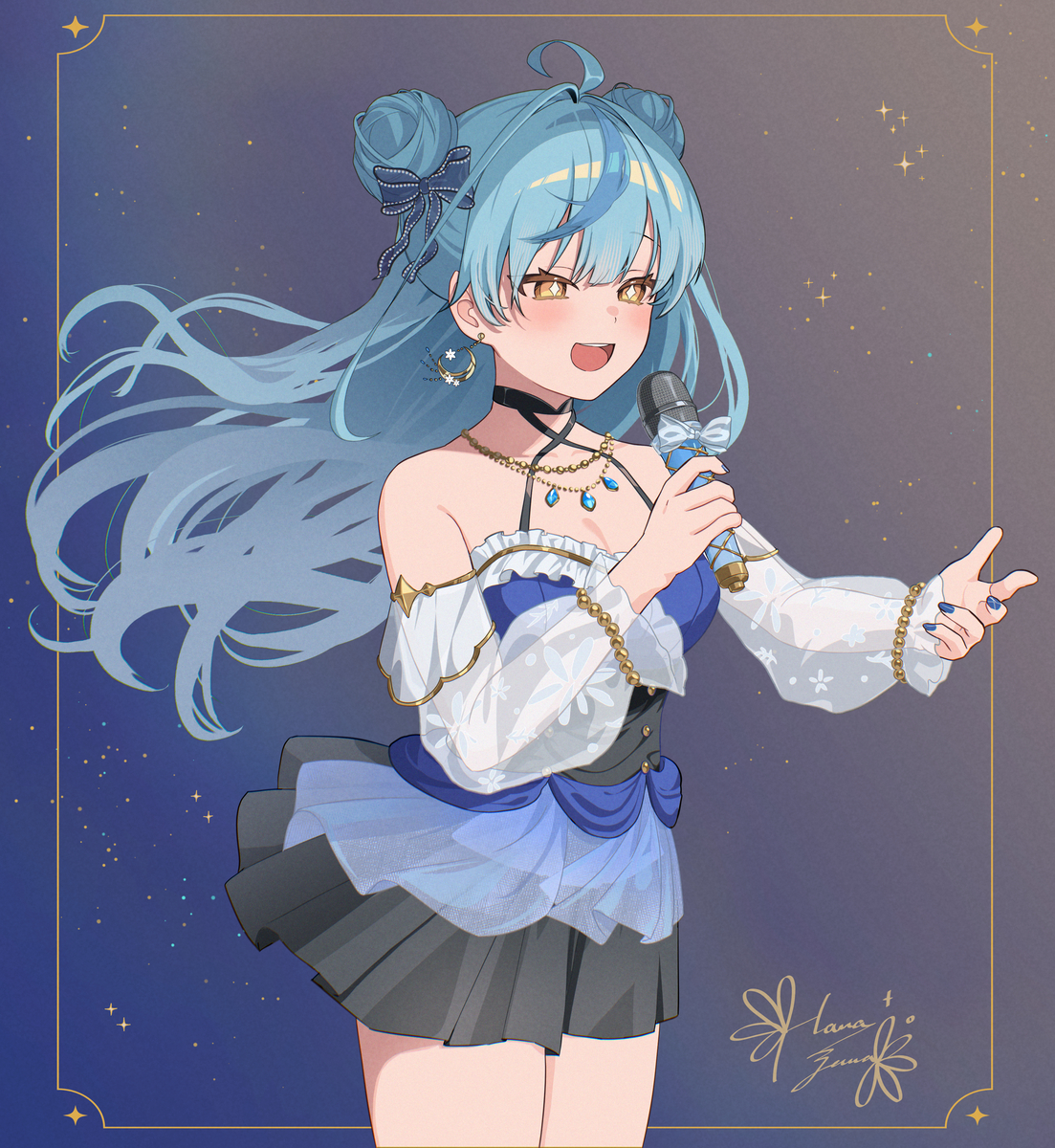 This is a pixiv picture whose title is ななたま.