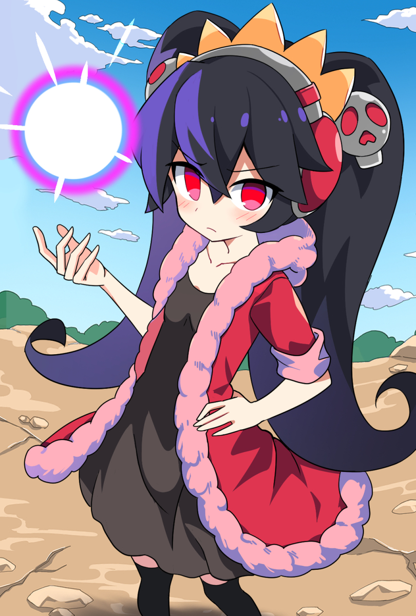 This is a pixiv picture whose title is 【skeb】ドラゴンボール風アシュリー.