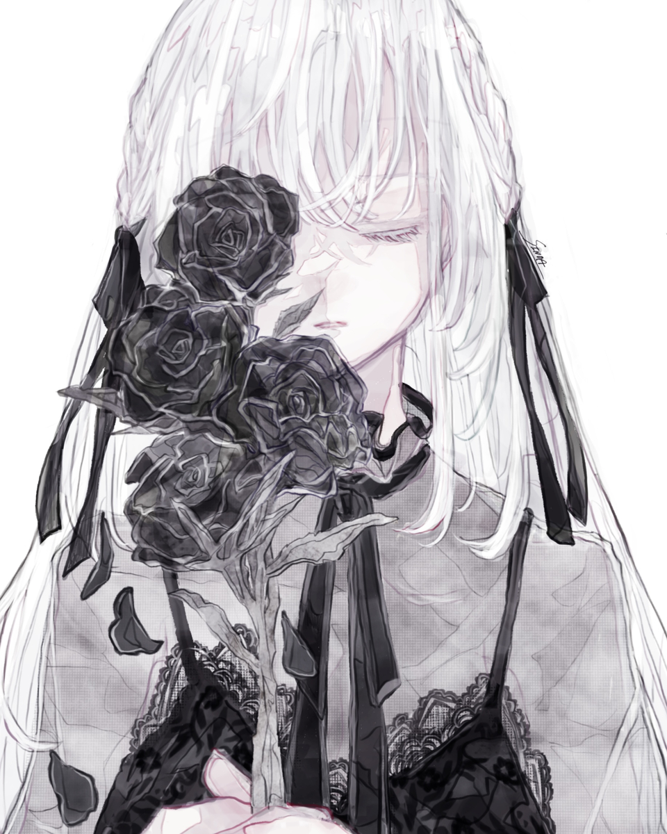 This is a pixiv picture whose title is 無題.