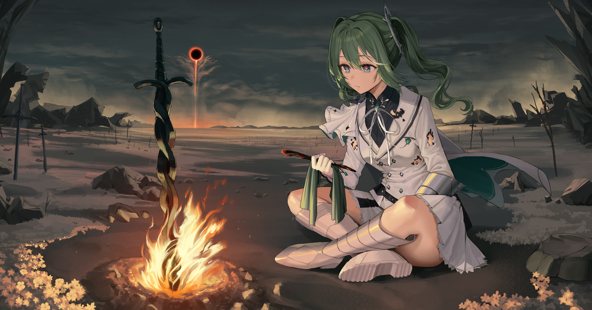 This is a pixiv picture whose title is cm.