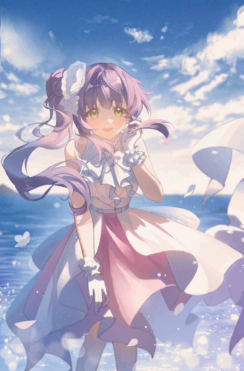 This is a pixiv picture whose title is holiday！.