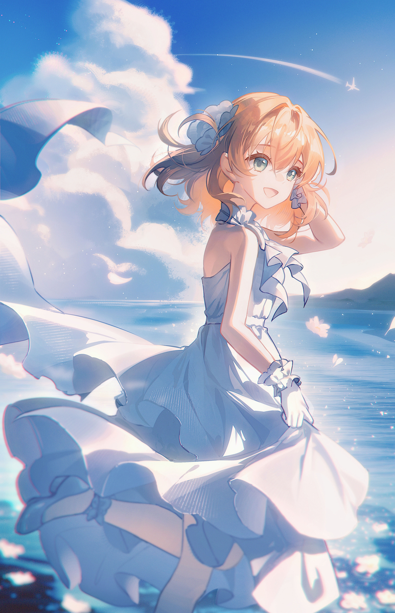 This is a pixiv picture whose title is Holiday∞Holiday.