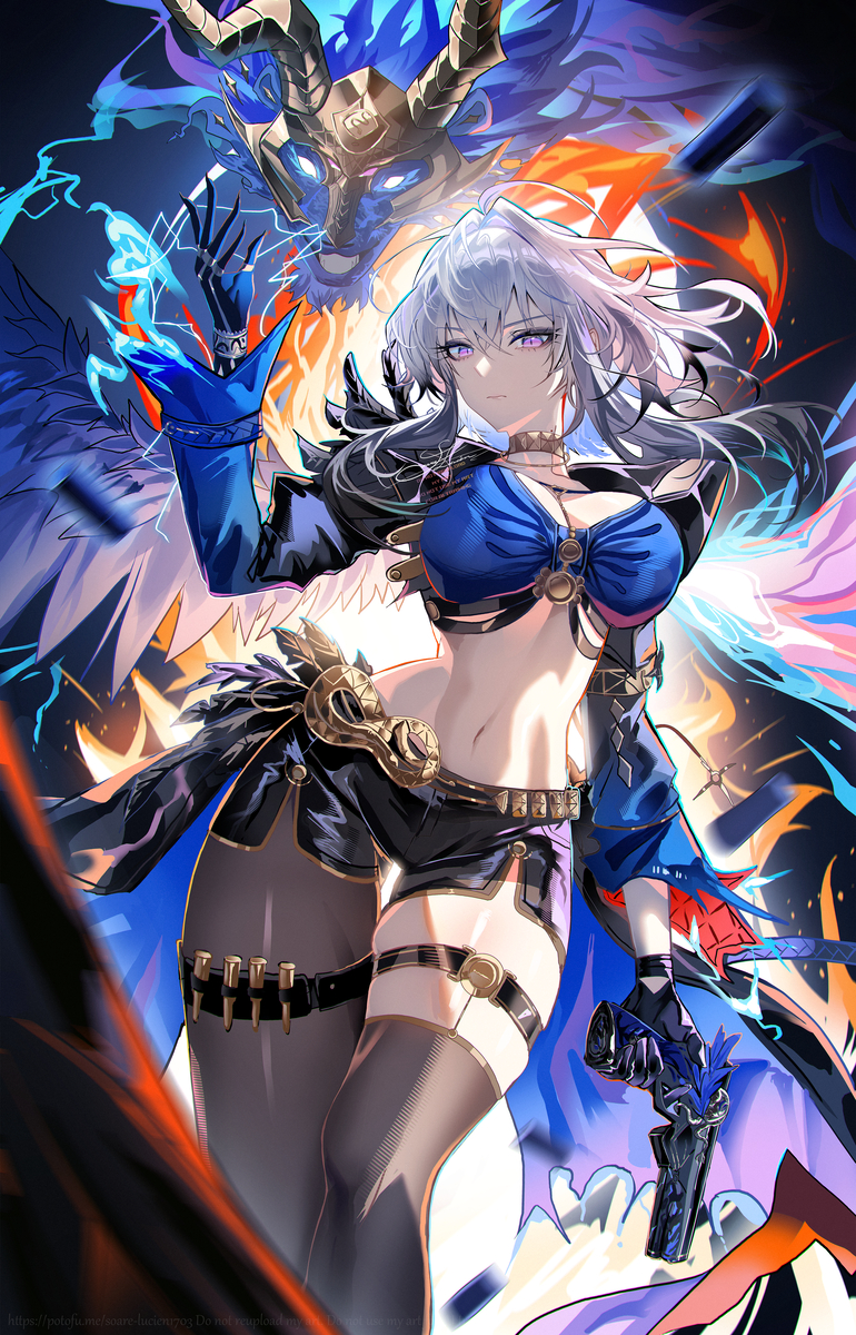 This is a pixiv picture whose title is ガルブレーナ.