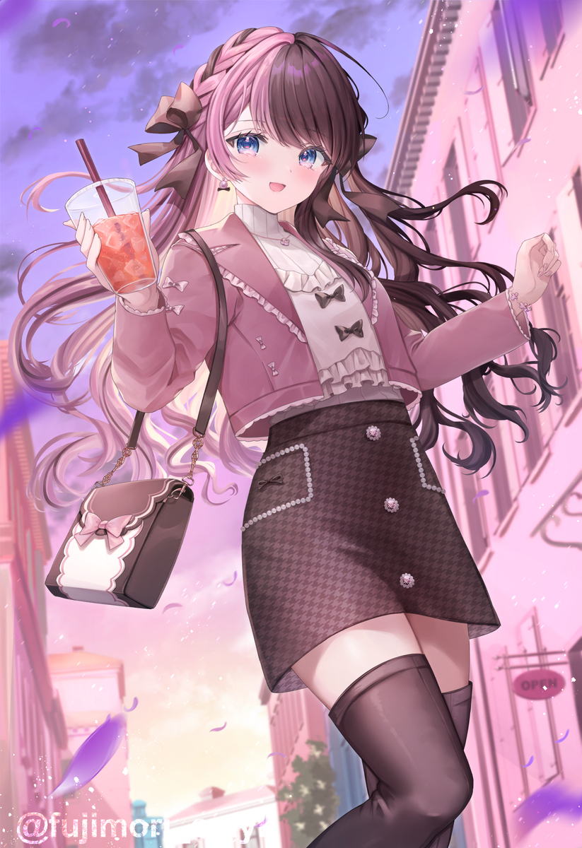 This is a pixiv picture whose title is 橘ひなの.