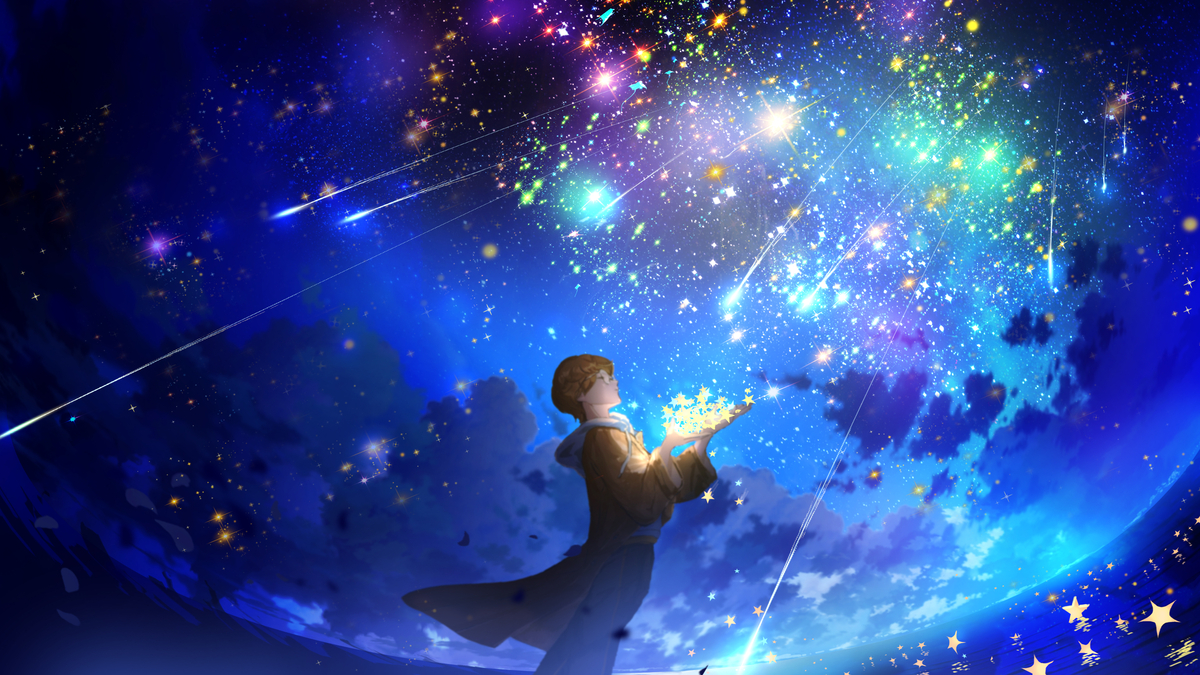 This is a pixiv picture whose title is WISH.