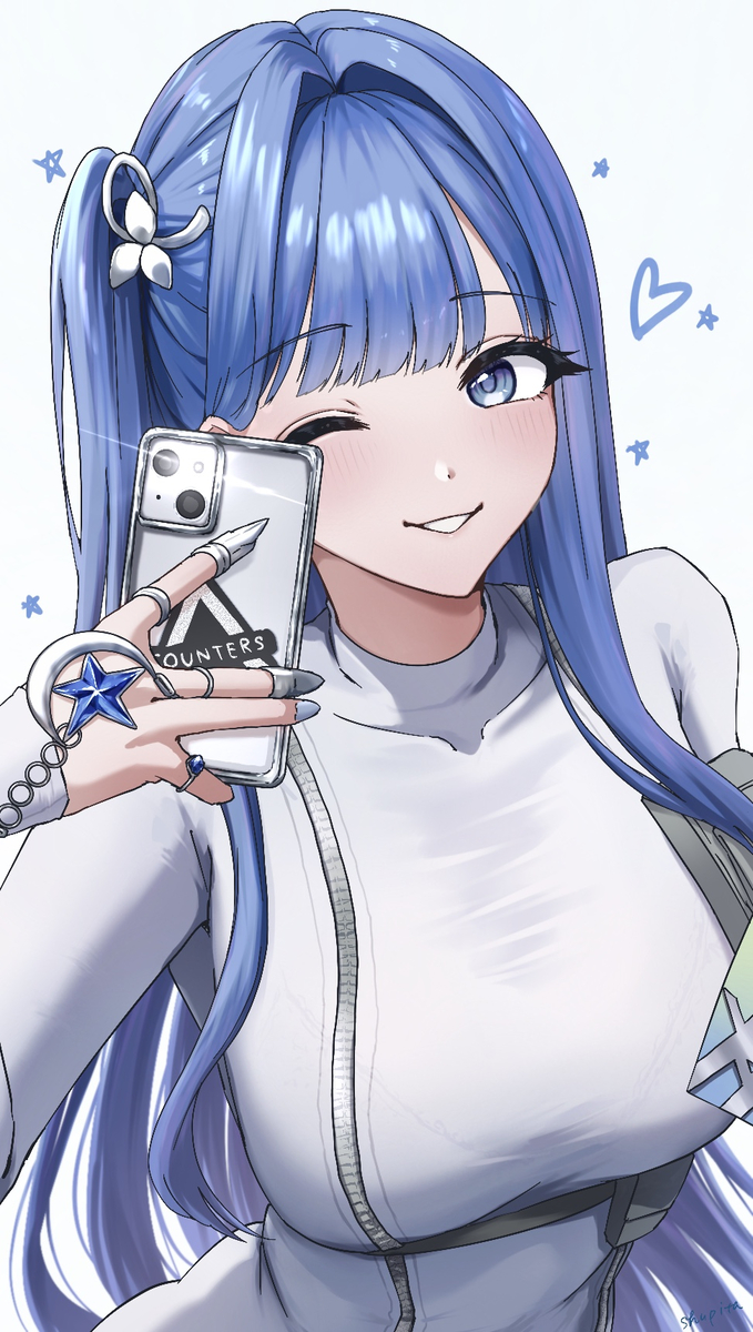 This is a pixiv picture whose title is アルカナ😉💙.