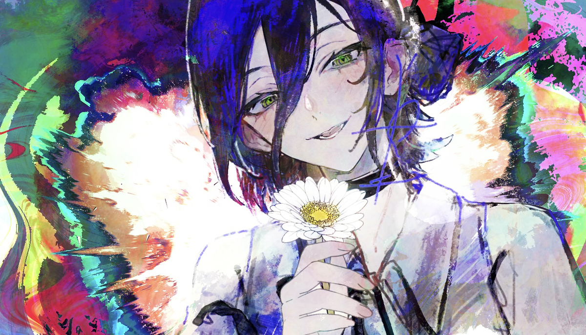 This is a pixiv picture whose title is 💥.