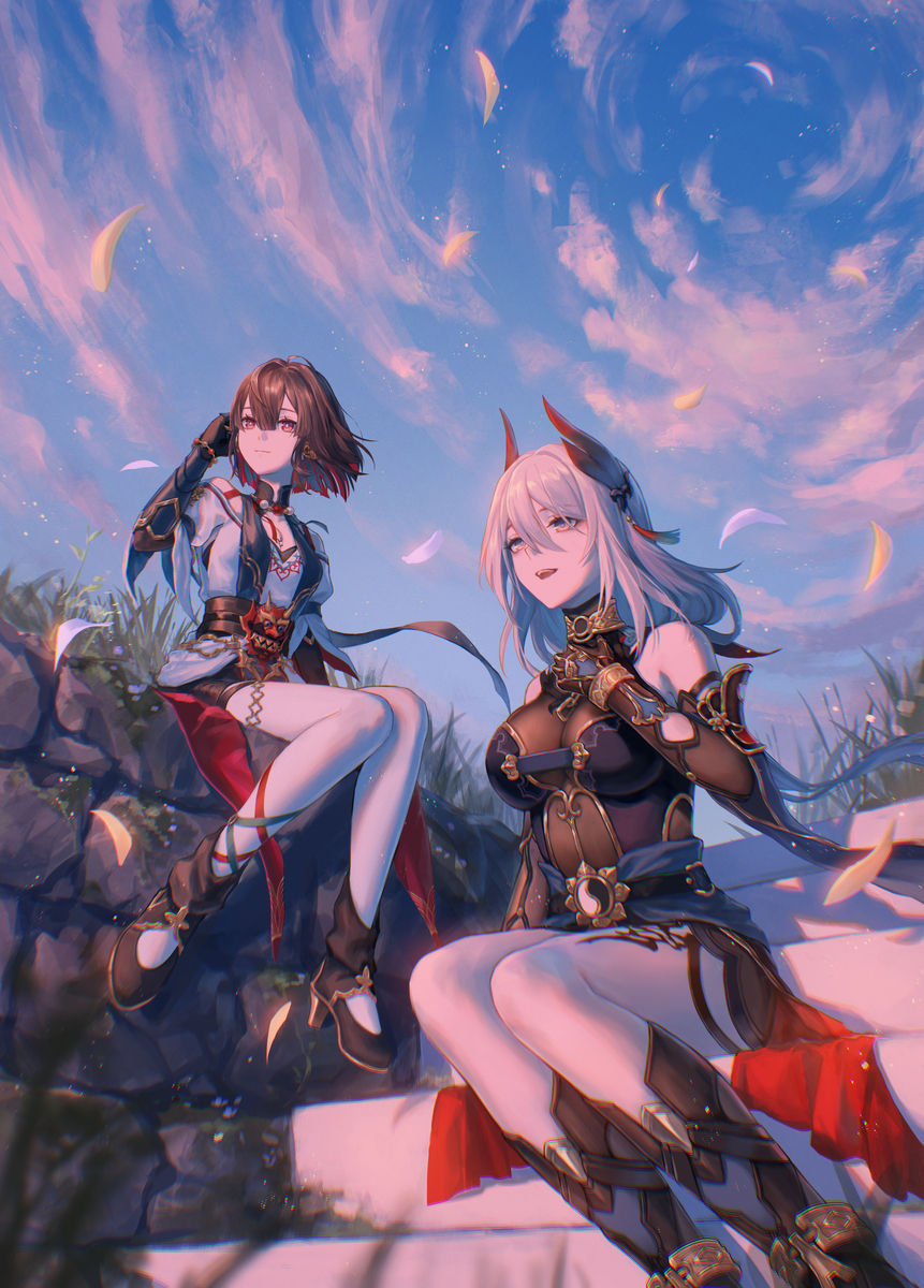 This is a pixiv picture whose title is 満ちてゆく.