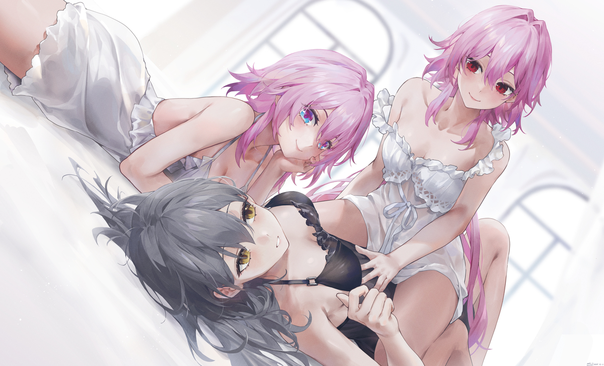 This is a pixiv picture whose title is :D.