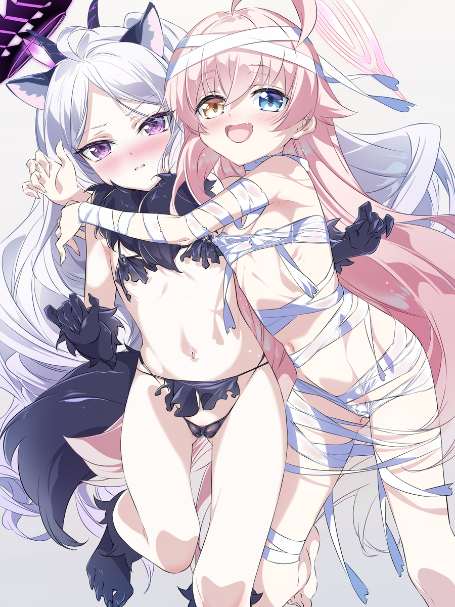 This is a pixiv picture whose title is はろいんホシヒナ.