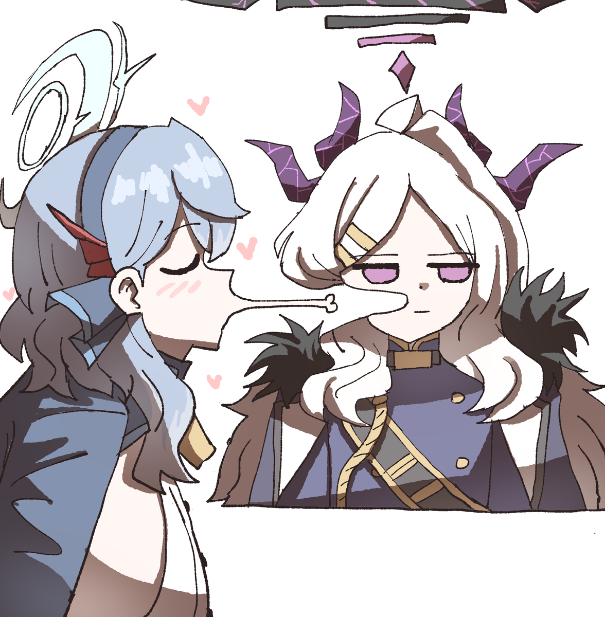 This is a pixiv picture whose title is 😚😚😚.