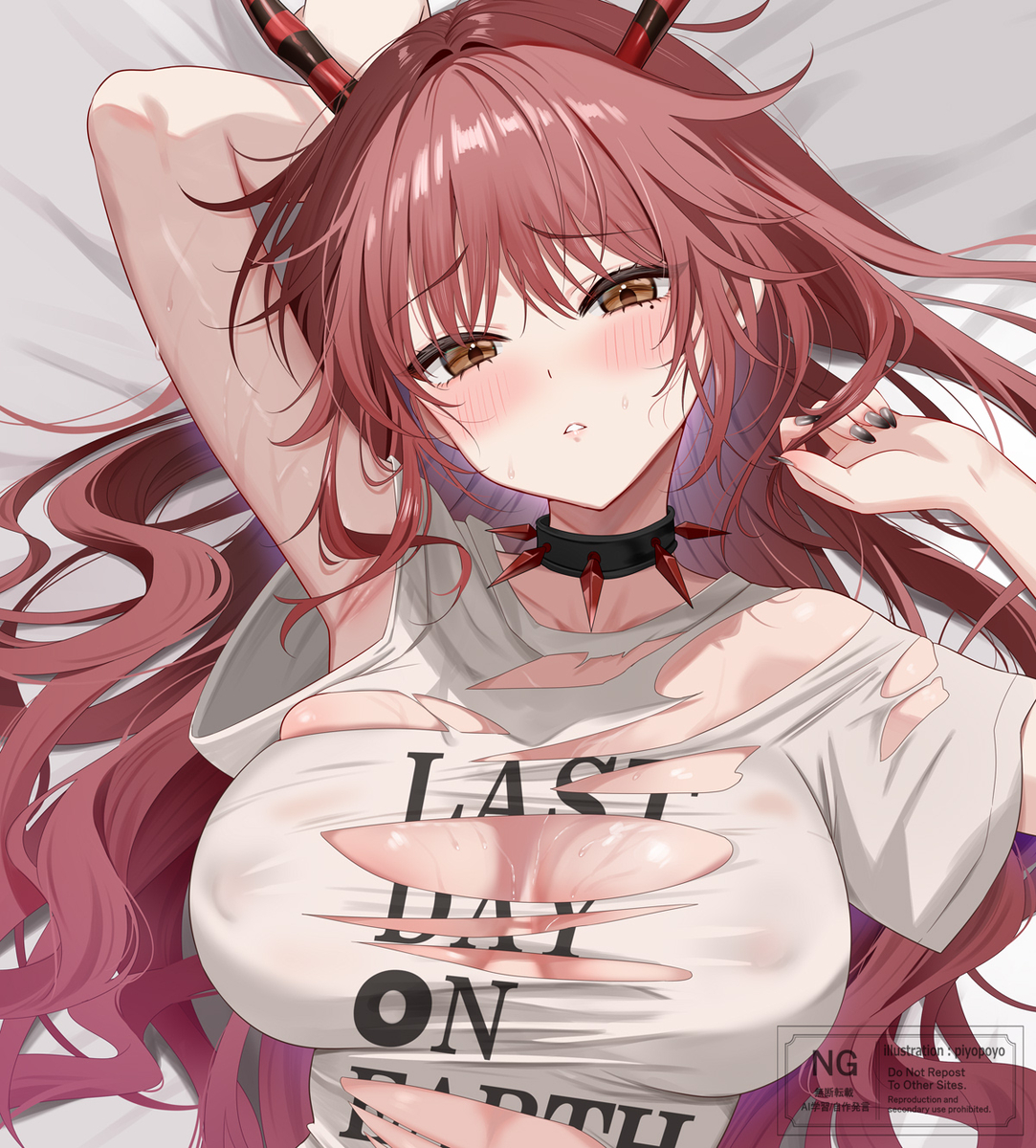 This is a pixiv picture whose title is おっぱいマウスパッド.