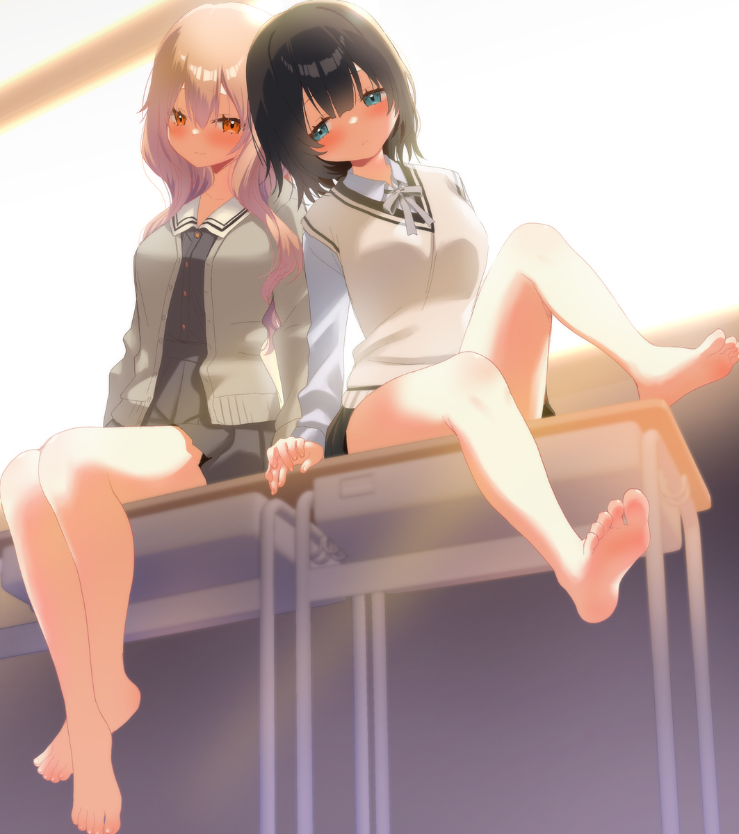 This is a pixiv picture whose title is ラフ絵　Rough sketch.