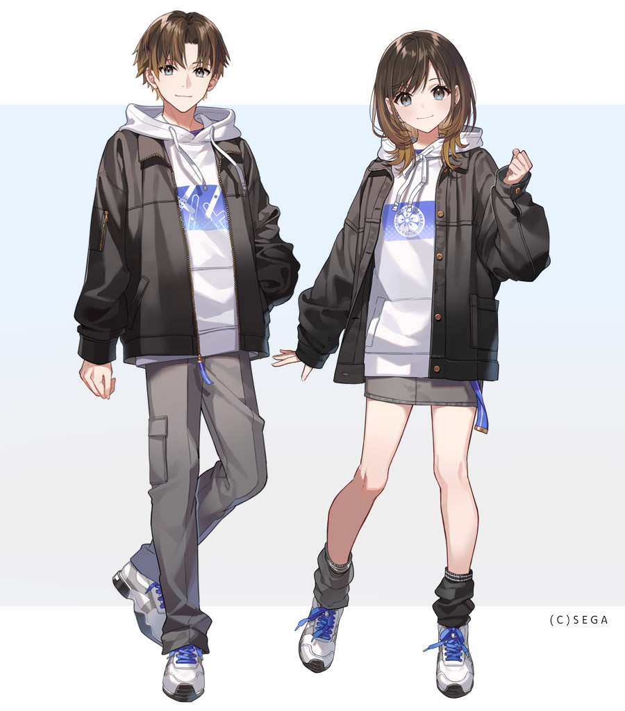 This is a pixiv picture whose title is 『セガNET麻雀MJ』カスタムキャラ.