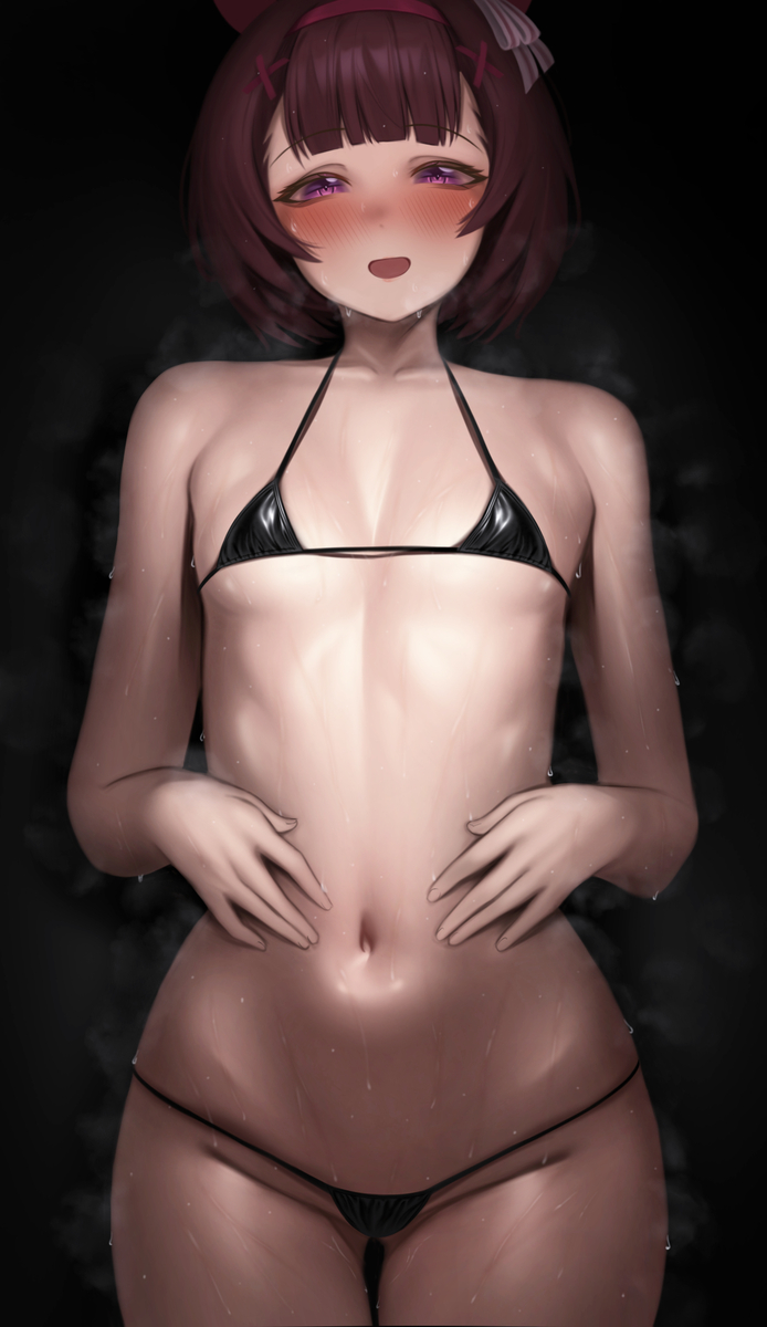 This is a pixiv picture whose title is ニシノフラワー.