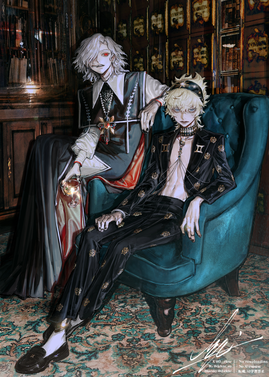 This is a pixiv picture whose title is 無題.