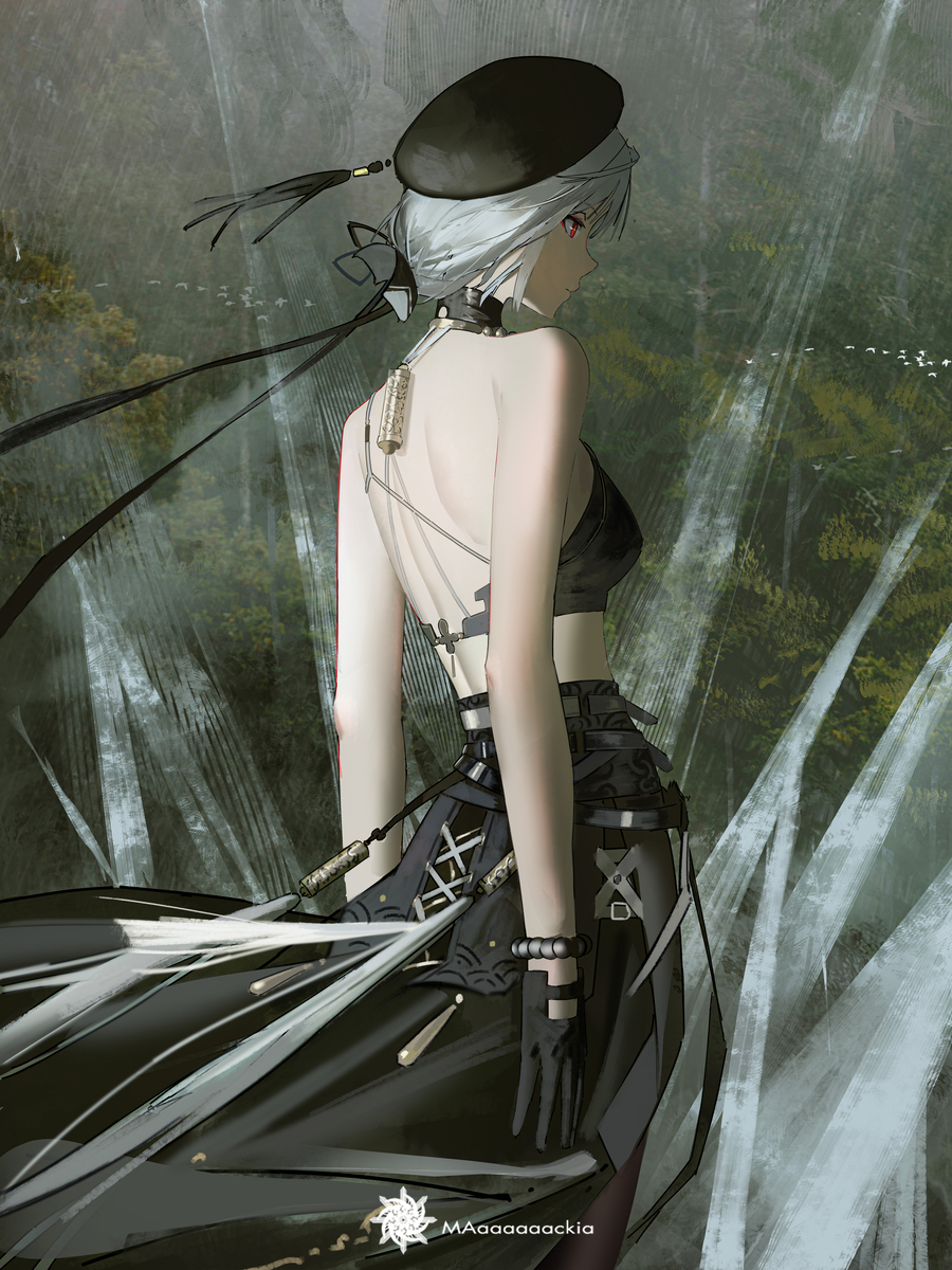 This is a pixiv picture whose title is 今日份散华噢.