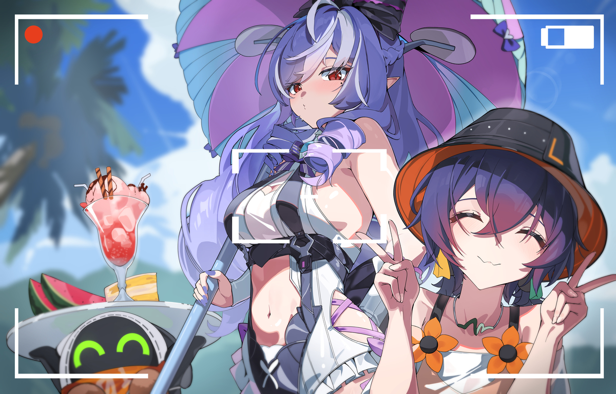 This is a pixiv picture whose title is 薇薇安.