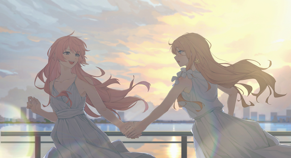 This is a pixiv picture whose title is happiness for ansy.