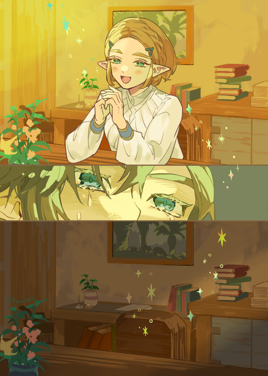 This is a pixiv picture whose title is あなたがいない　ティアーズオブザキングダム.