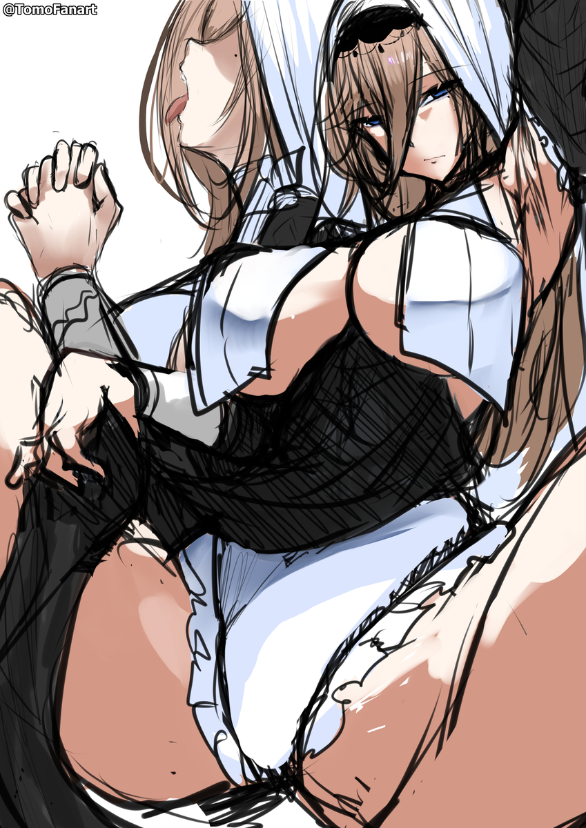 This is a pixiv picture whose title is Aponia🫶(WIP).