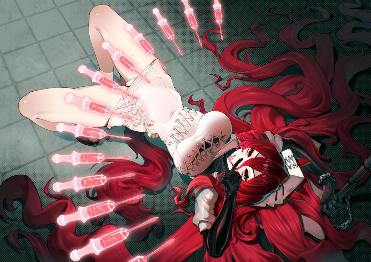 This is a pixiv picture whose title is 娜仁图亚·链锯陪护者.