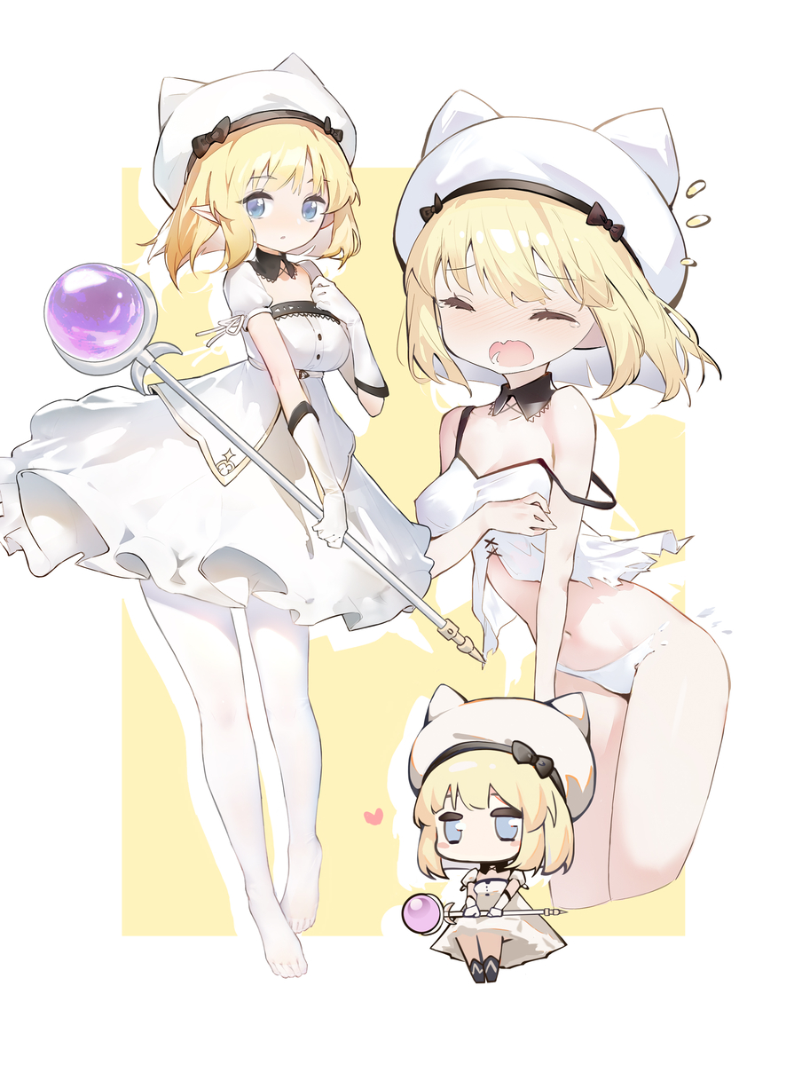 This is a pixiv picture whose title is 诺艾尔的盛宴.
