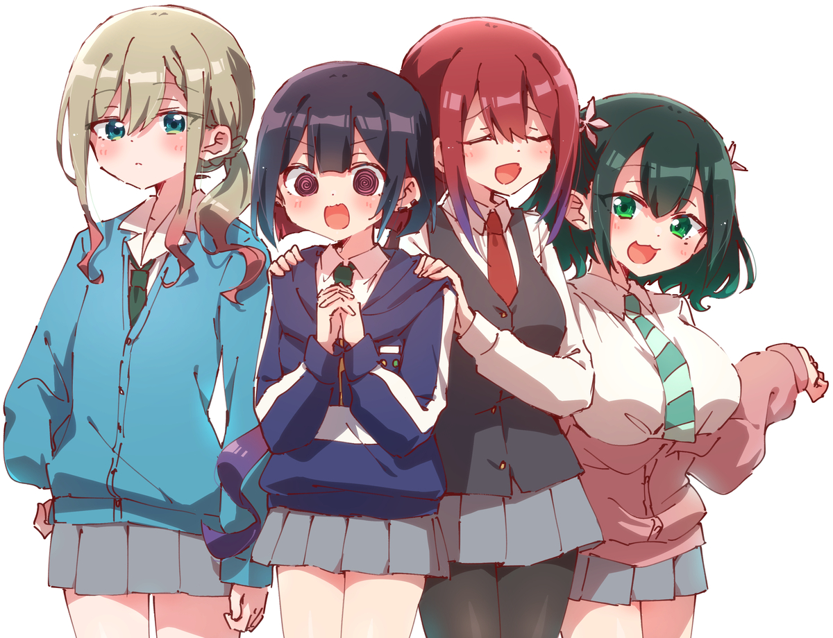 This is a pixiv picture whose title is ばっどがーる.