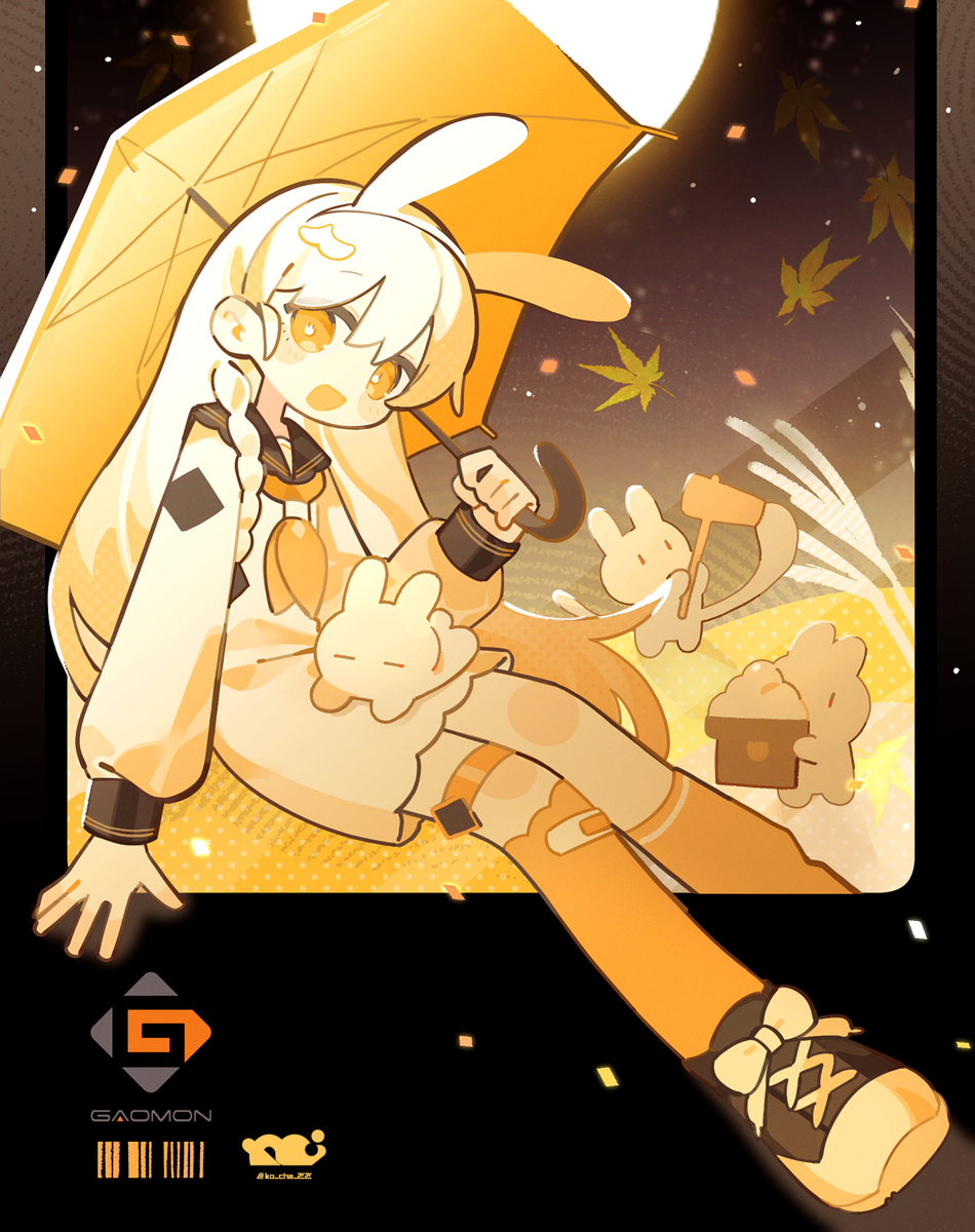 This is a pixiv picture whose title is 🐰.