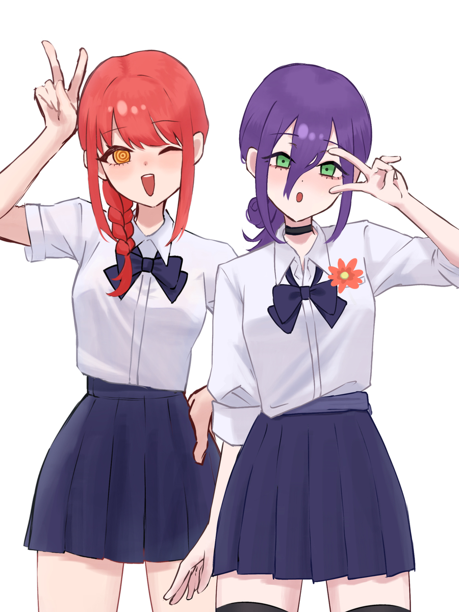 This is a pixiv picture whose title is チェンソーマンつめつめ.