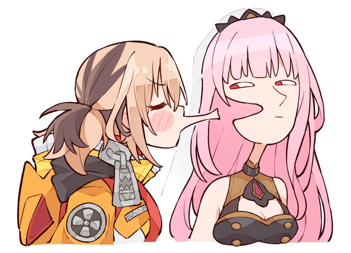 This is a pixiv picture whose title is 💋.