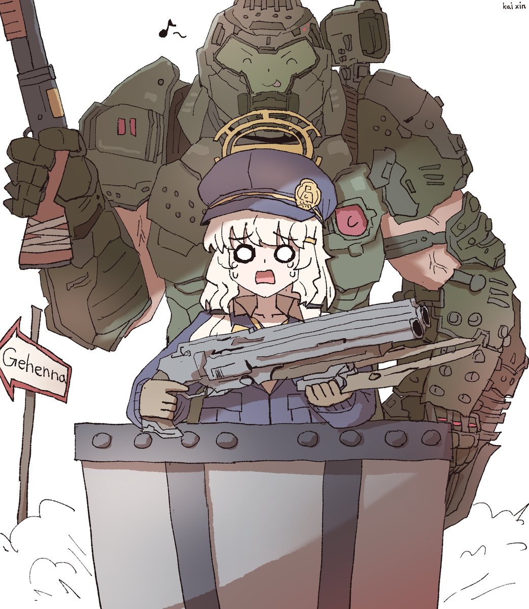 This is a pixiv picture whose title is 😱😱😱.