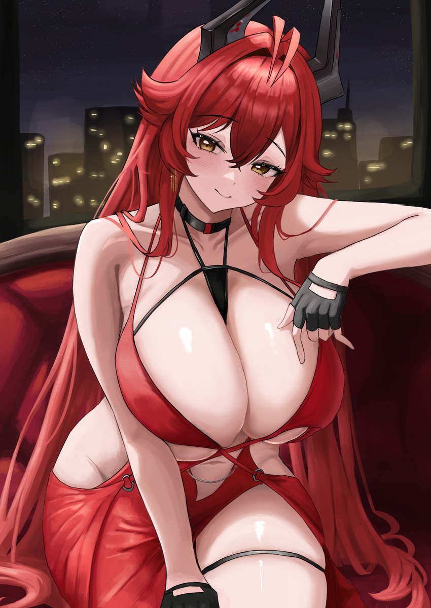 This is a pixiv picture whose title is NIKKE Redhood Nonsense.
