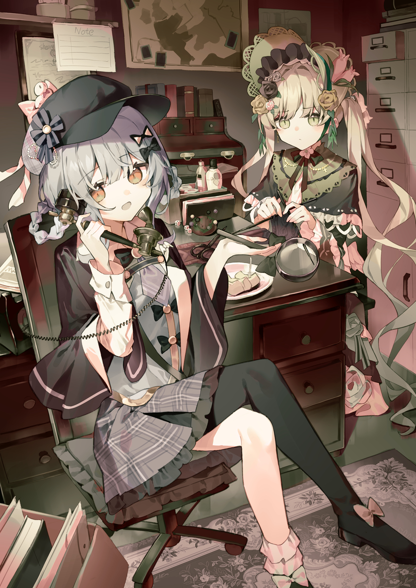 This is a pixiv picture whose title is Sherry事務所.