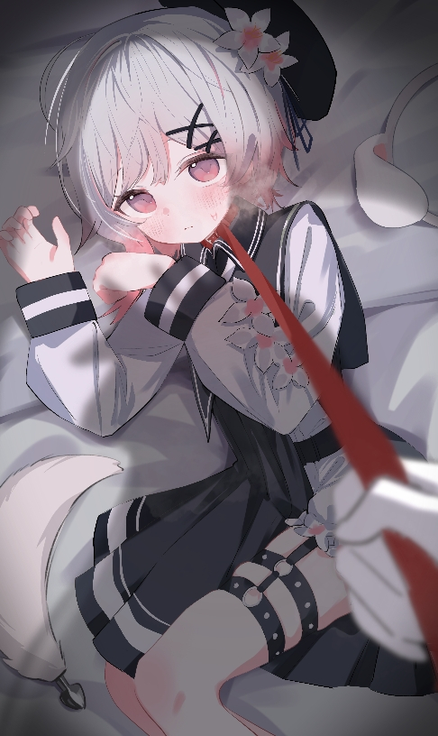 This is a pixiv picture whose title is 🐶.