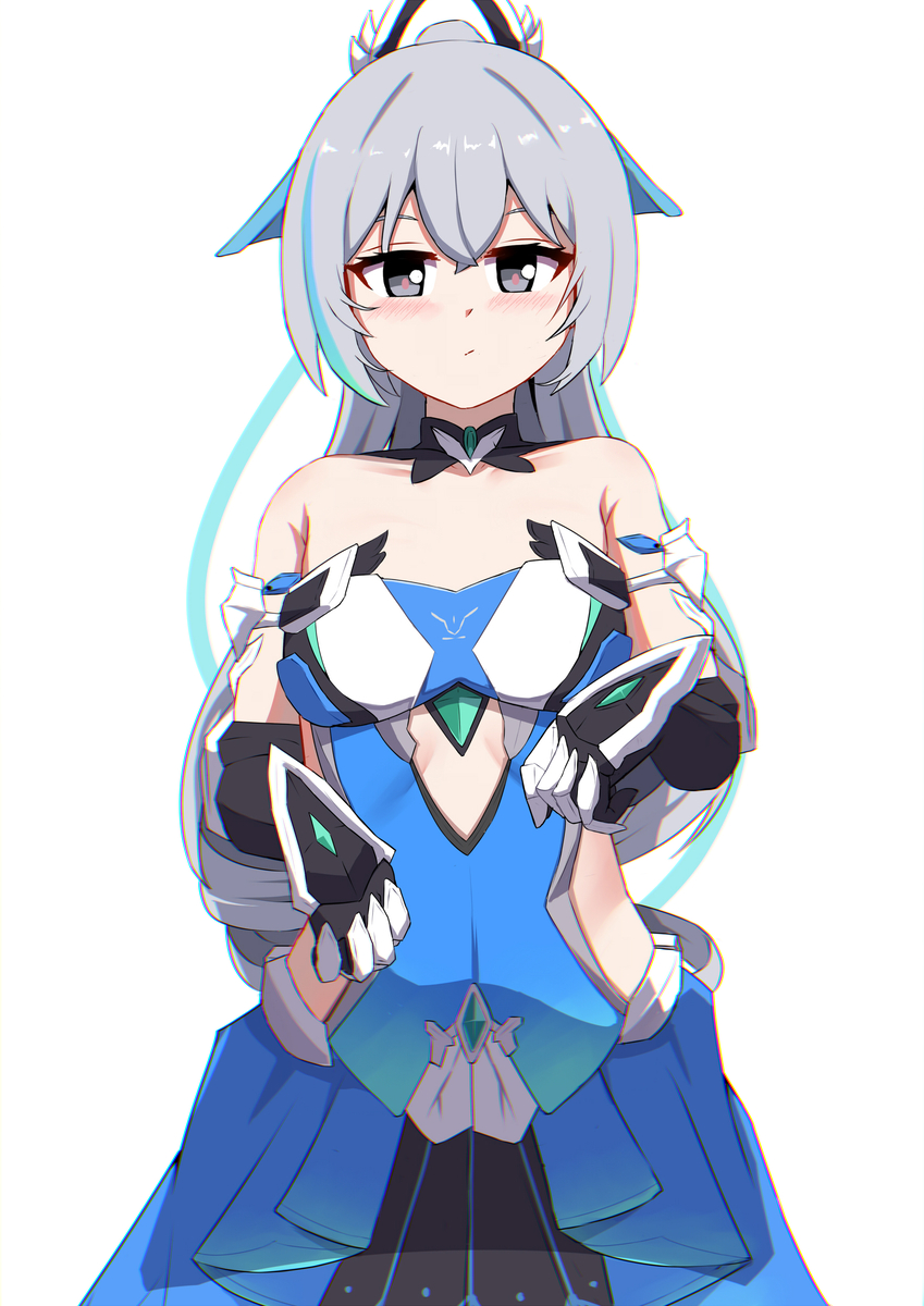 This is a pixiv picture whose title is Bronya.