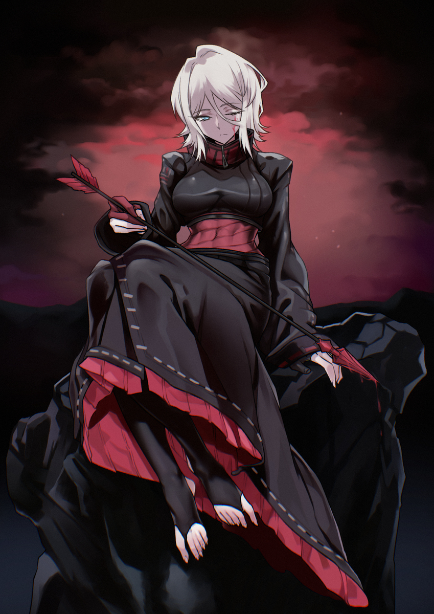 This is a pixiv picture whose title is Faust.