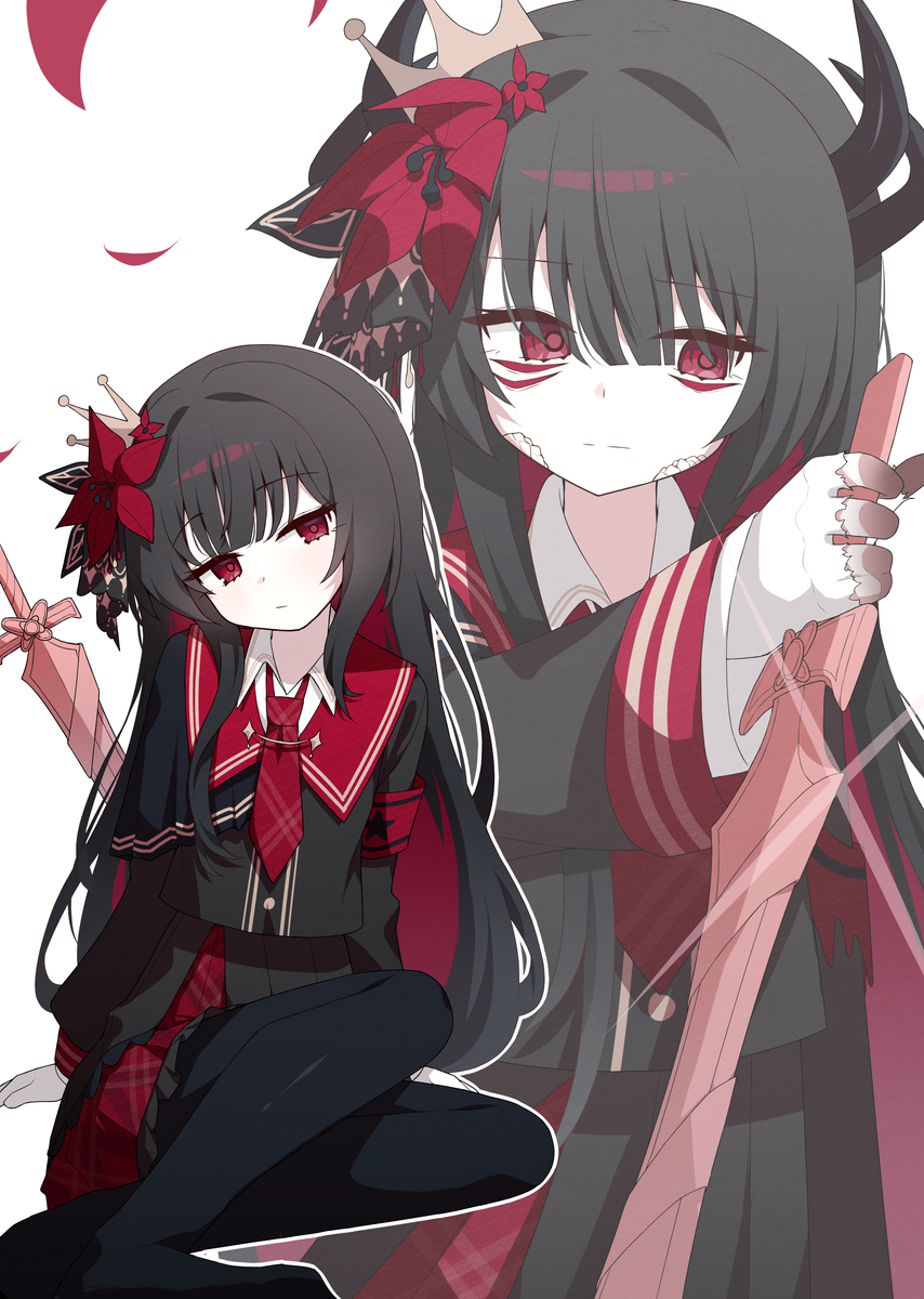 This is a pixiv picture whose title is 二階堂ヒロ.