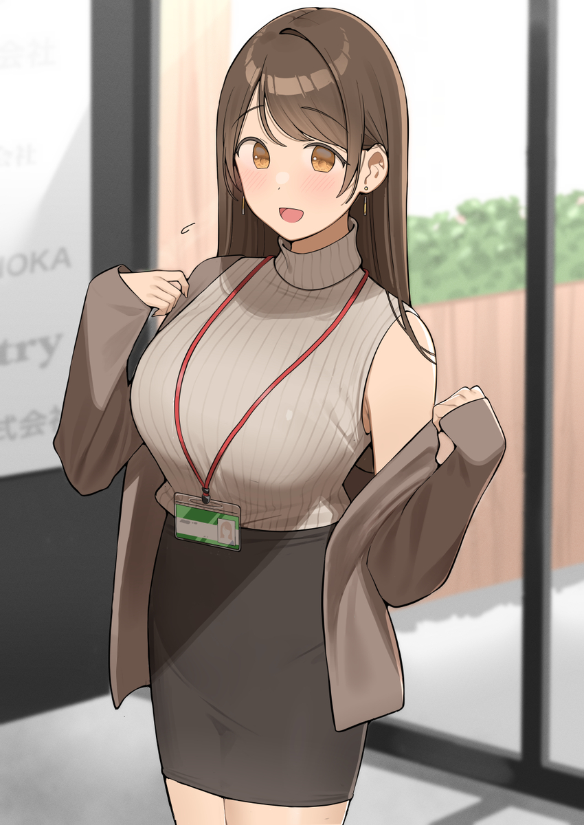 This is a pixiv picture whose title is 少し寒くなってきたね.