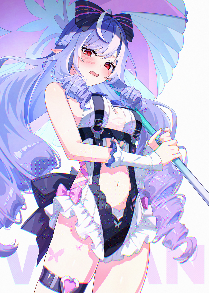 This is a pixiv picture whose title is ビビアン.