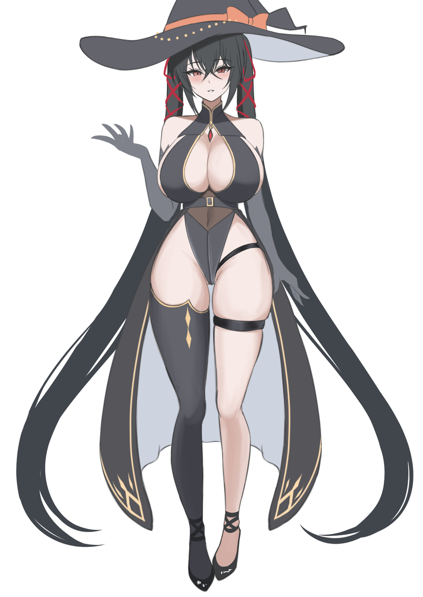 This is a pixiv picture whose title is 魔女大鳳.