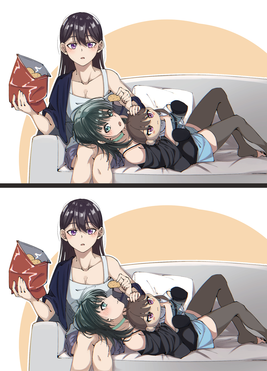 This is a pixiv picture whose title is 無題.