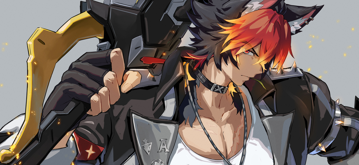 This is a pixiv picture whose title is 狛野真斗.