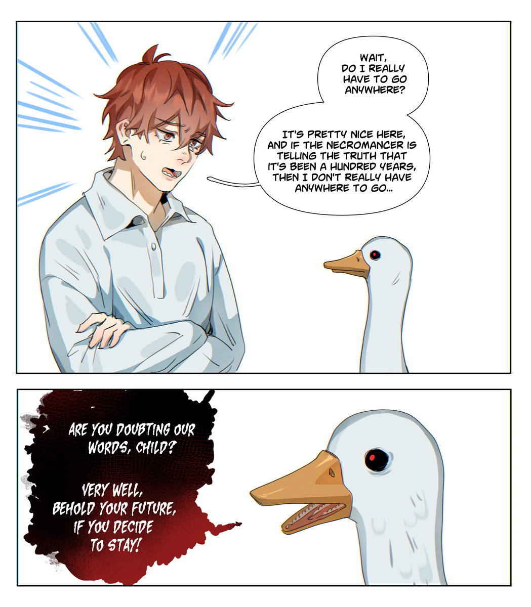 This is a pixiv picture whose title is grim future.