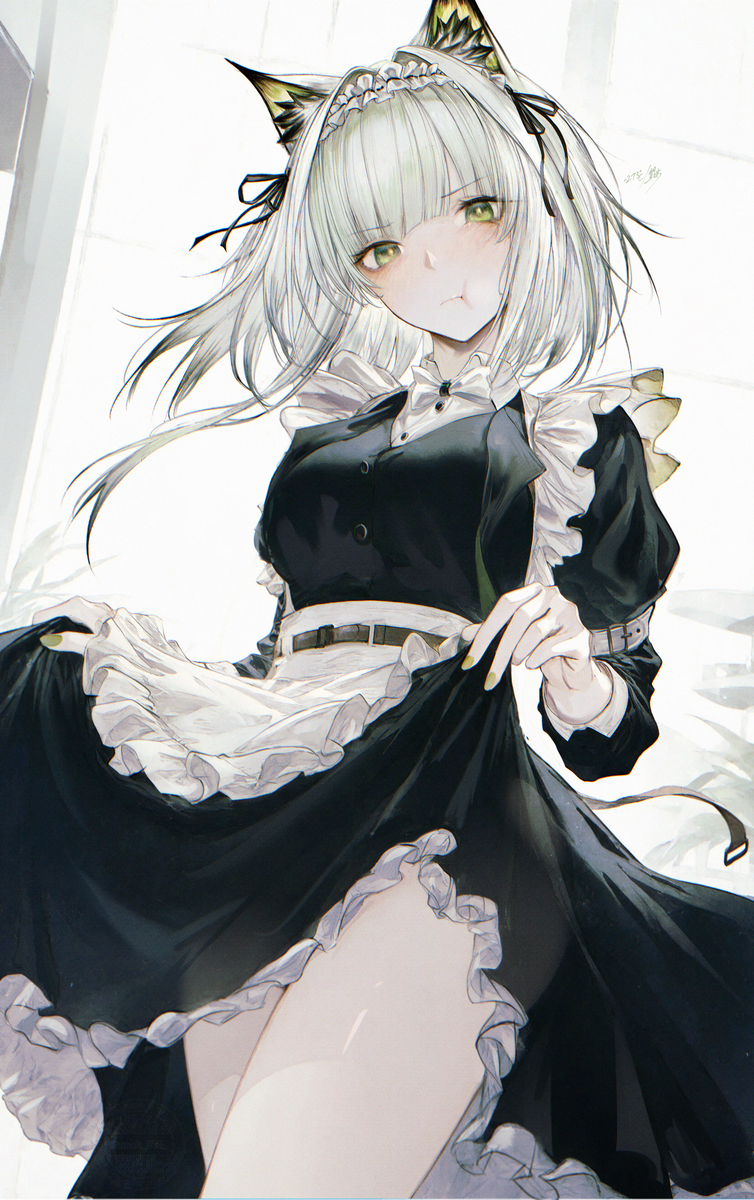 This is a pixiv picture whose title is メイドケルシー.