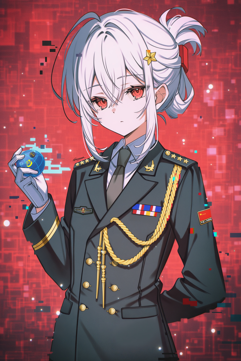 This is a pixiv picture whose title is Loji(type 07 dress uniform).