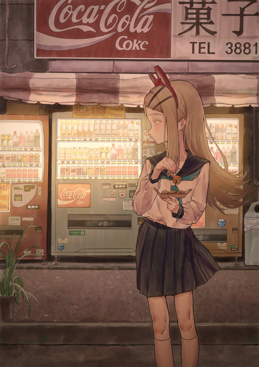 This is a pixiv picture whose title is 章鱼烧.