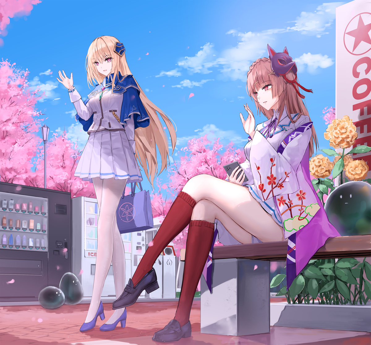 This is a pixiv picture whose title is Unexpedted Breeze🍃.