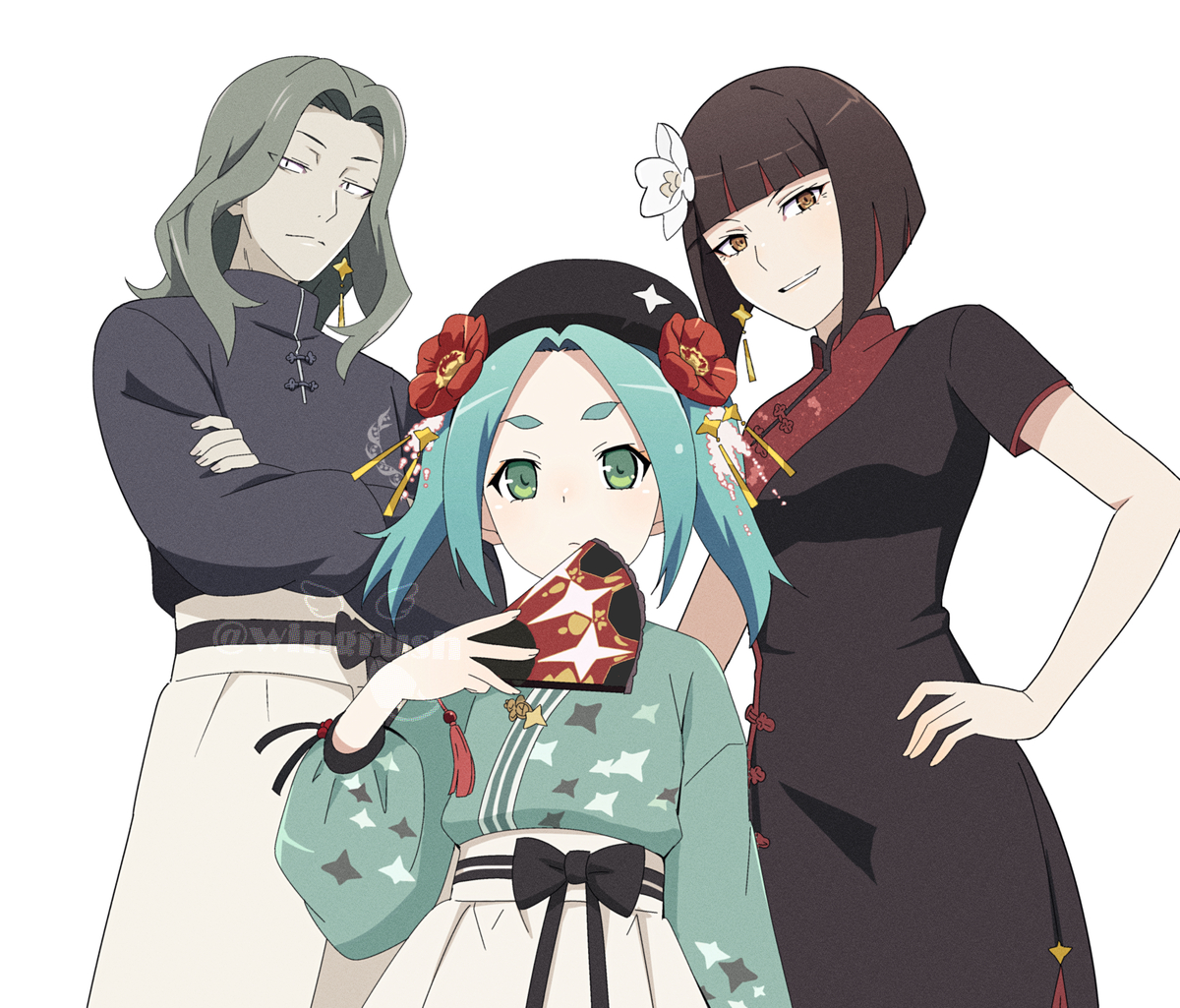 This is a pixiv picture whose title is 無題.