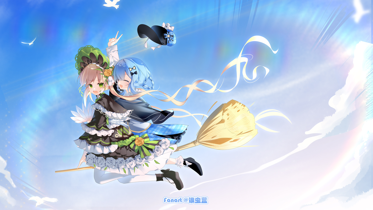 This is a pixiv picture whose title is wish you happiness.